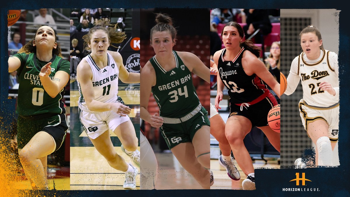 Horizon League (@horizonleague) on Twitter photo Our #HLWBB All-League First Team
<a href="/Mickyperdue10/">Mickayla Perdue</a>, <a href="/CSU_WBasketball/">Cleveland State Women's Basketball</a>
<a href="/natmcneal/">Natalie McNeal</a>, <a href="/gbphoenixwbb/">Green Bay Womenâs Basketball</a>
<a href="/schreiber_maddy/">Maddy Schreiber</a>, Green Bay
@katiiee_forever, <a href="/iuindy_wbb/">IU Indy Womenâs Basketball</a>
<a href="/Ross22Lauren/">lauren ross</a>, <a href="/MastodonWBB/">Purdue Fort Wayne WBB</a>
đ: horizonleague.org/news/2025/3/3/âŚ
#OurHorizonđ Our #HLWBB All-League First Team
<a href="/Mickyperdue10/">Mickayla Perdue</a>, <a href="/CSU_WBasketball/">Cleveland State Women's Basketball</a>
<a href="/natmcneal/">Natalie McNeal</a>, <a href="/gbphoenixwbb/">Green Bay Womenâs Basketball</a>
<a href="/schreiber_maddy/">Maddy Schreiber</a>, Green Bay
@katiiee_forever, <a href="/iuindy_wbb/">IU Indy Womenâs Basketball</a>
<a href="/Ross22Lauren/">lauren ross</a>, <a href="/MastodonWBB/">Purdue Fort Wayne WBB</a>
đ: horizonleague.org/news/2025/3/3/âŚ
#OurHorizonđ