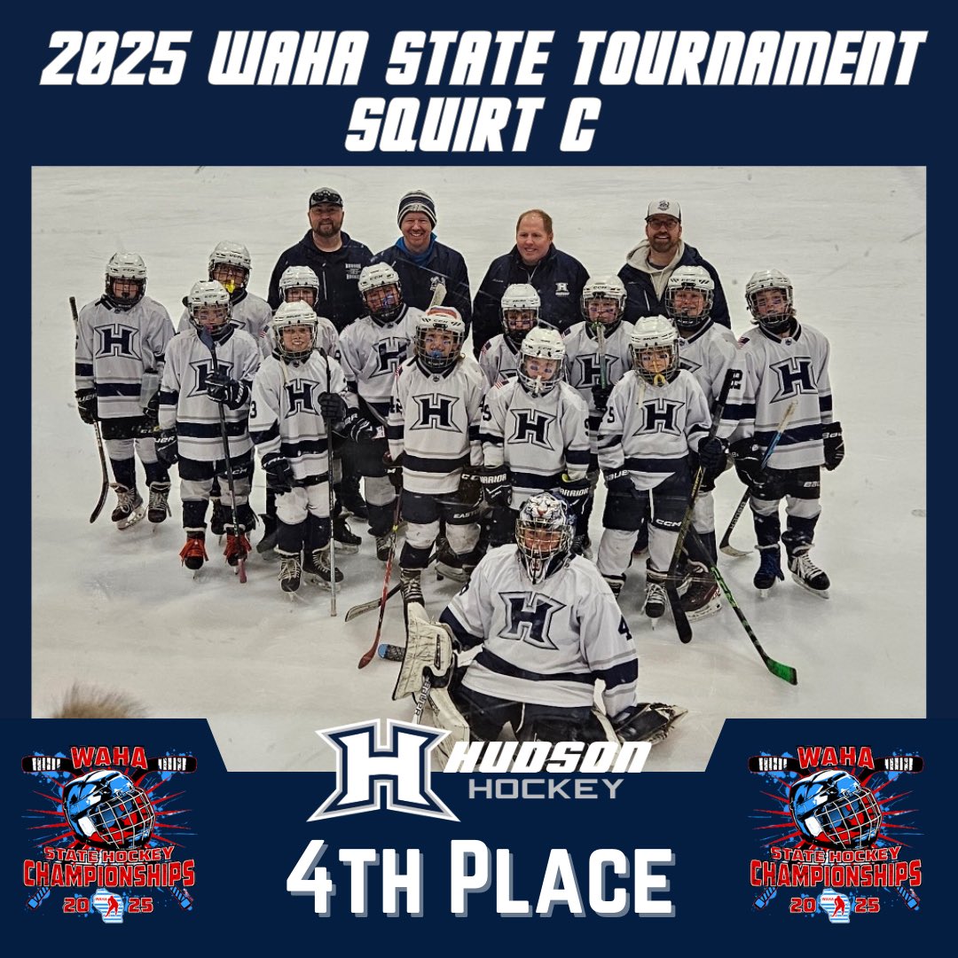 HHA had an amazing weekend at the @wahahockey State Hockey tournaments! Our Squirt teams earned 2 consolation trophies and a 4th place finish!

Way to go Raiders!