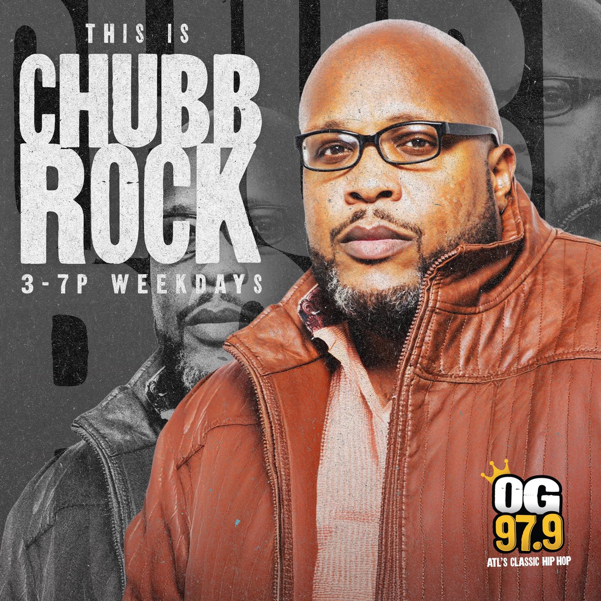 Your new drive home is on OG 97.9… It’s The Chubb Rock Show! 🔥 Your afternoon soundtrack, daily dose of classics, and the energy you need to wrap up the workday! 🏆🎶⁣
⁣
🕒 Every weekday 3PM – 7PM⁣
📍 ATL’s home for Classic Hip-Hop – OG 97.9⁣