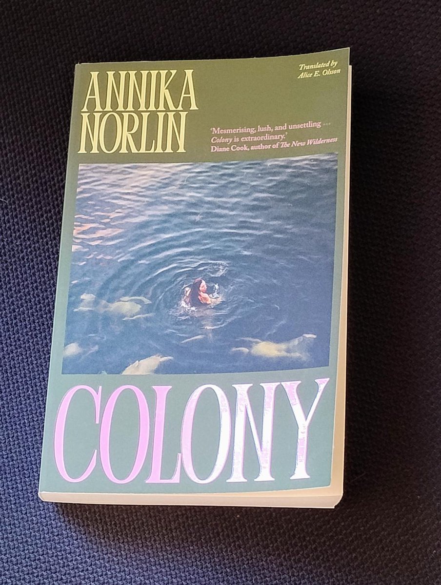 Tony (@tony_malone) on Twitter photo Need to get away from it all for a while? Annika Norlin's novel 'Colony' (translated by Alice E. Olsson, courtesy of <a href="/scribepub/">Scribe Publications</a>) shows the pros and cons of life off-grid ;) tonysreadinglist.wordpress.com/2025/03/04/col… Need to get away from it all for a while? Annika Norlin's novel 'Colony' (translated by Alice E. Olsson, courtesy of <a href="/scribepub/">Scribe Publications</a>) shows the pros and cons of life off-grid ;) tonysreadinglist.wordpress.com/2025/03/04/col…