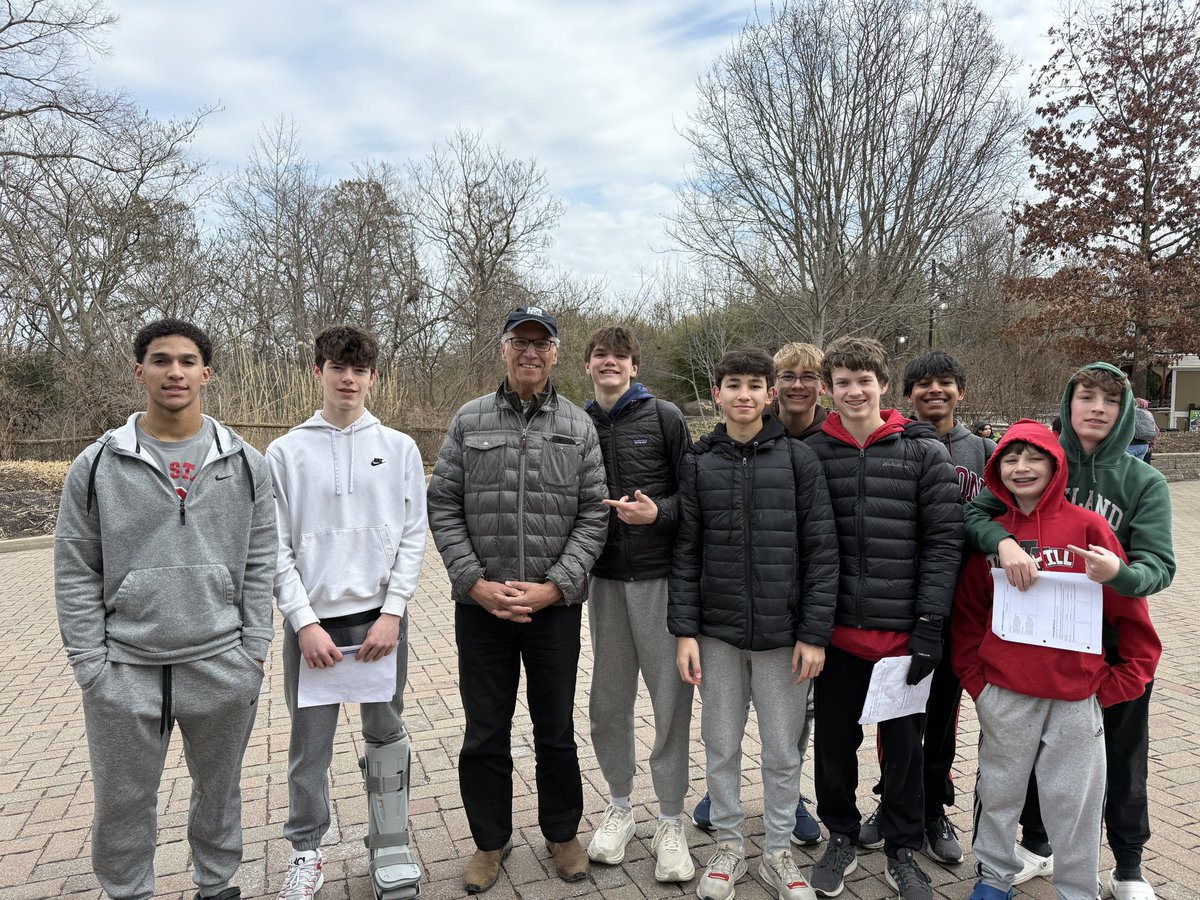 Not every day you go to the zoo and get to have a conversation with Thane Maynard! 🐾Freshman Capstone is off to a great start—real-world research, hands-on learning, and an unforgettable experience.#IHpromise <a href="/iteachshurts/">Kaitlin Shurts</a> <a href="/IHSchools/">Indian Hill Schools</a>