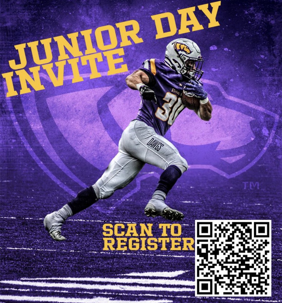 Thanks <a href="/Coach_MSnyder/">Mitch Snyder</a> and <a href="/UWSPFootball/">UWSP Football</a> for the Junior Day invite!