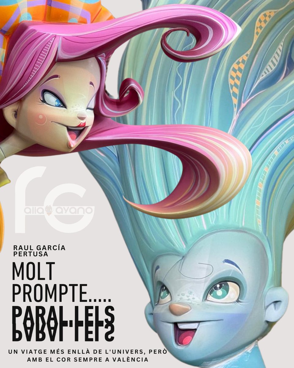 🤩🤩 Sabemos que estáis deseando ver ya la fallita de Raúl G. Pertusa
En 11 días nuestra 'Carpa de los Sueños" volverá a llenarse de 🎨 color, ✨️arte e ilusión.
Paral.lels esta arribant....🧡🧡

#Falles2025 
#fallas2025
#fallas #falles #fallas25 #falles25
#plantà25