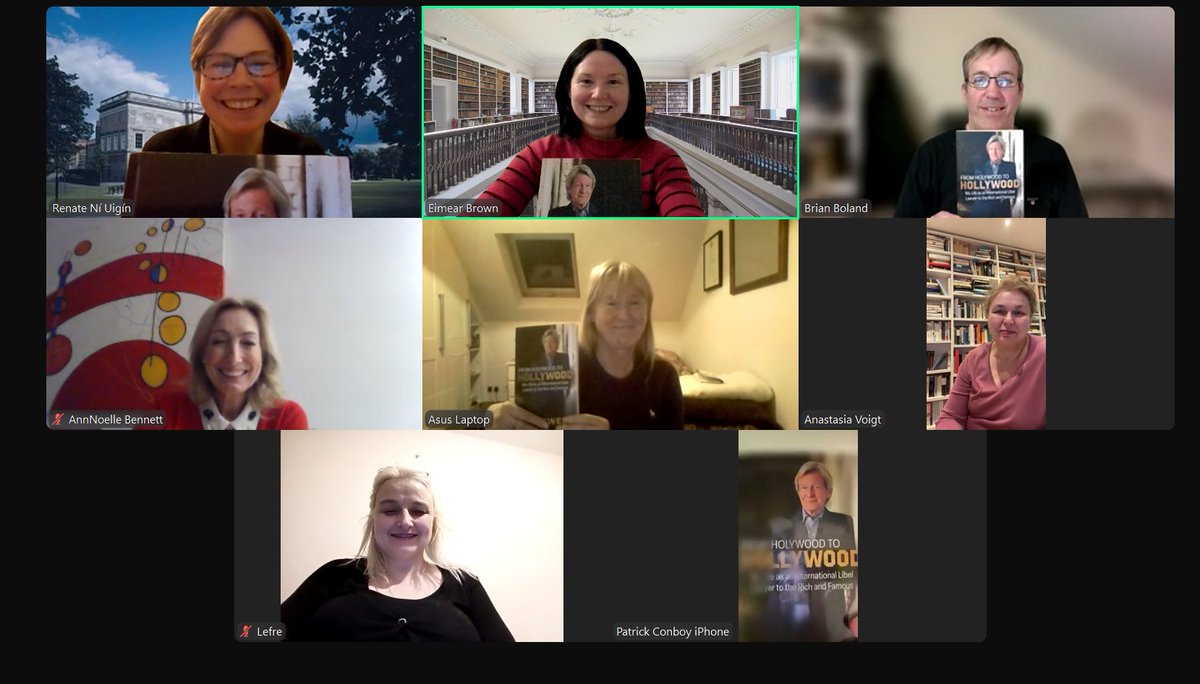 Eimear Brown (@eimear_brown) on Twitter photo Another great meeting of the <a href="/KingsInns/">Óstaí an Rí | King’s Inns</a> book club, with <a href="/KILibrary/">Leabharlann Óstaí an Rí | King's Inns Library</a> this evening! We discussed "From Holywood to Hollywood: My Life as an International Libel Lawyer to the Rich and Famous". Can't wait for the next meeting! Another great meeting of the <a href="/KingsInns/">Óstaí an Rí | King’s Inns</a> book club, with <a href="/KILibrary/">Leabharlann Óstaí an Rí | King's Inns Library</a> this evening! We discussed "From Holywood to Hollywood: My Life as an International Libel Lawyer to the Rich and Famous". Can't wait for the next meeting!