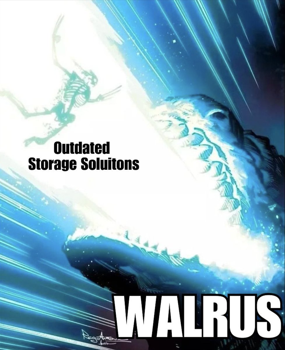 celo_intern's tweet photo. Yes...
Goodbye to Old-Storage Tech...
#WALS is coming to swallow'em all !! https://t.co/ACltgFTioZ