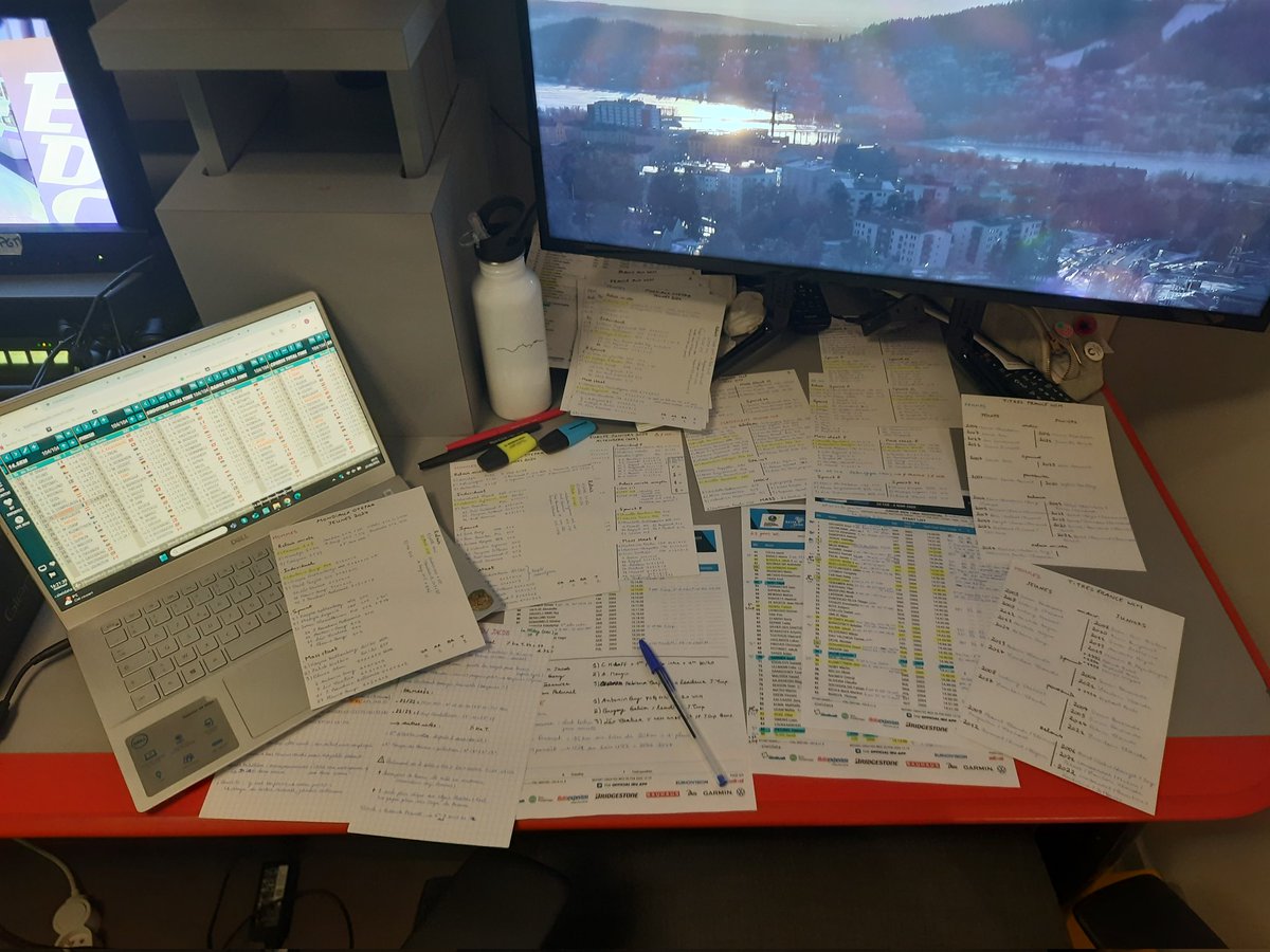 🎙 Une 1re aux commentaires ! Mondiaux juniors à Östersund, un site très important pour moi : 1re coupe du monde, 1re accred. 

Je me revois il y a 12 ans au Grand-Bo, prenant conseils autour d'une assiette de frites avec François Schlotterer.

Le temps file, le biathlon reste 💙