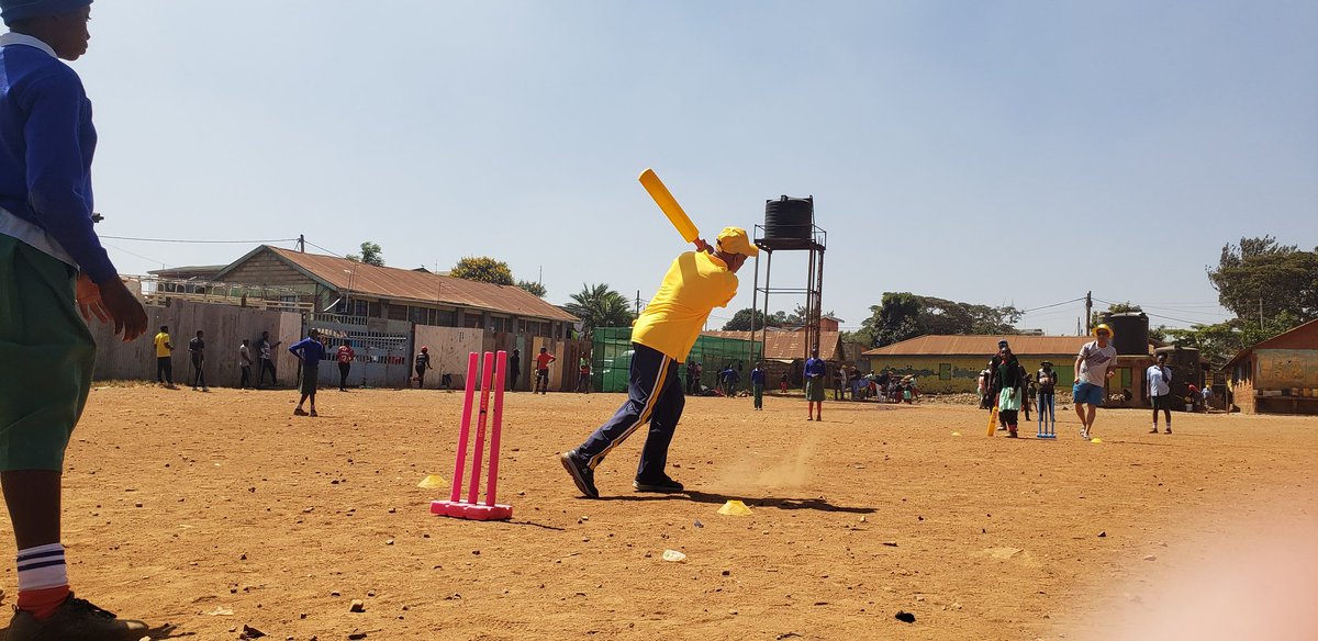 Honored to host visitors from Hollywood Cricket Club (US) today! Their visit highlighted the global impact of our work in empowering youth through cricket. Thank you for your support! 🌟🏏 #EACDT #CricketForChange