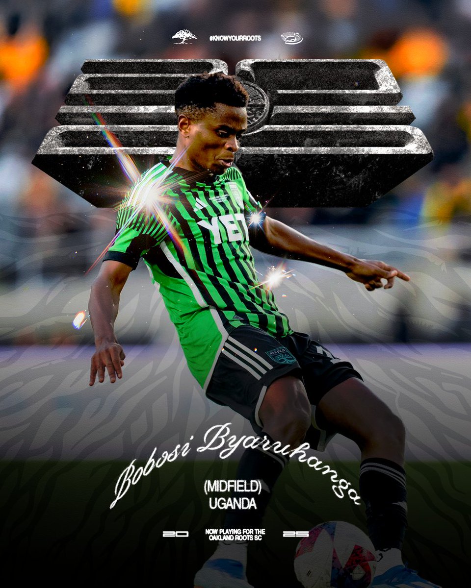 Endless game. 😤

Oakland Roots SC announces the addition of 23-year-old Ugandan International Bobosi Byaruhanga. 

Byaruhanga most recently played in MLS Next Pro with Austin FC II where he helped the team to the 2023 Championship.

Learn More: bit.ly/25bobosi