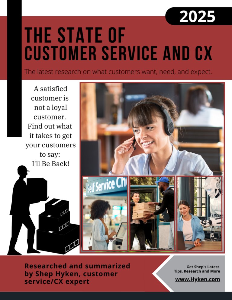 Hyken's tweet image. The 2025 Customer Service & CX Research is here!
The latest insights into what customers want, need, and expect have arrived. We surveyed more than 1,000 American consumers to understand their preferences, habits, and expectations when it comes to customer service and…