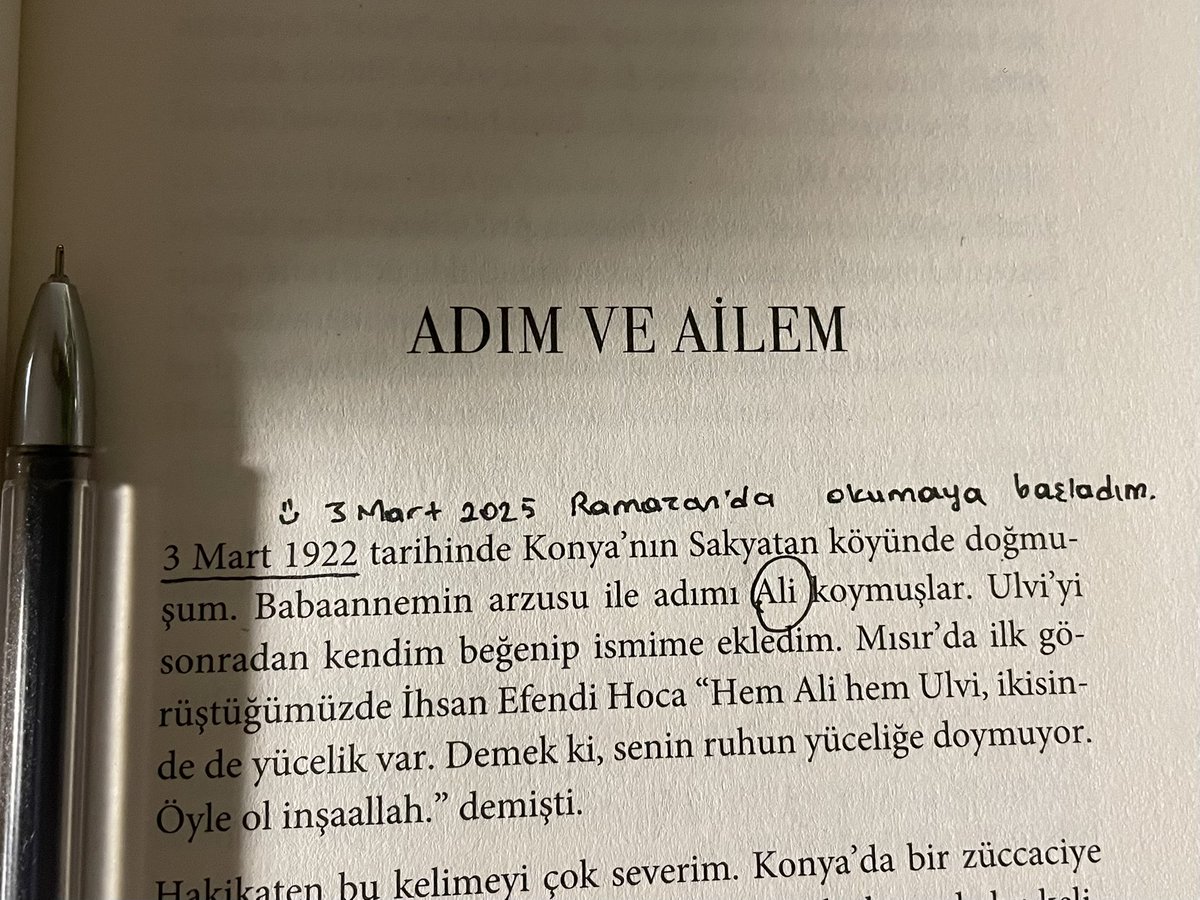Sevdiğimiz, çokça sevdiğimiz tevafuklar. Rahmet olsun. 🌹