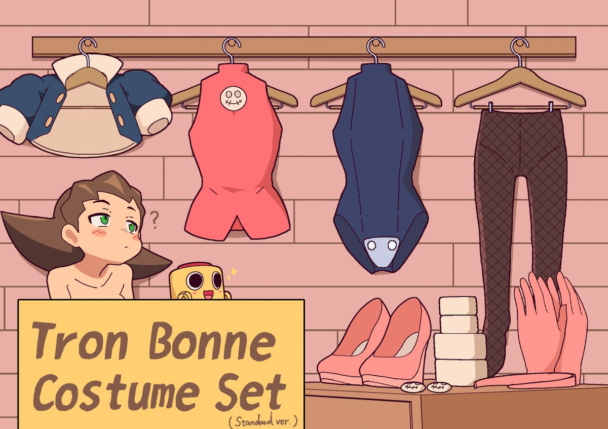 Tron Bonne Costume Set #ロックマンDASH #Megamanlegends #トロン・ボーン