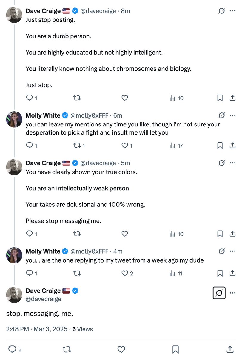 Molly White tweet media