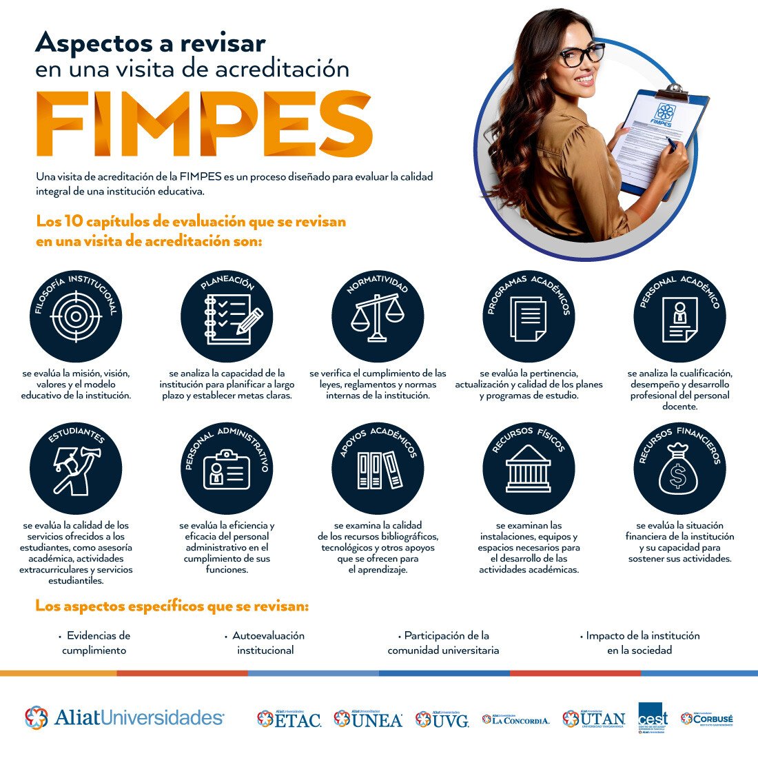 🔍📖 La acreditación #FIMPES evalúa cada detalle para garantizar la calidad educativa. En Aliat Universidades, seguimos comprometidos con la excelencia. 🚀✨

#FIMPESALIAT #CalidadEducativa