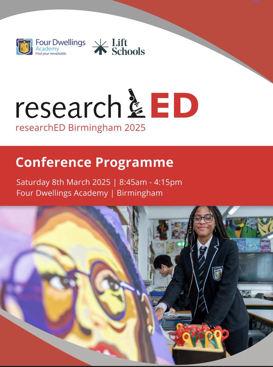 researchED Birmingham (@researchedbrum) on Twitter photo OH. EM. GEE. BABS.
CHECK THIS BAD BOY OF A #rEDBRUM PROGRAMME OUT!!! 🔥🔥🔥
drive.google.com/file/d/1O-skP1…
STILL A FEW TIX AVAILABLE HERE YOU LUCKY, LUCKY BABS YOU: eventbrite.co.uk/e/researched-b…
<a href="/tombennett71/">Tom Bennett OBE</a> <a href="/researchED1/">researchED</a> <a href="/C_Hendrick/">Carl Hendrick</a> <a href="/MaryMyatt/">Mary Myatt</a> <a href="/DavidDidau/">David Didau</a> <a href="/daisychristo/">Daisy Christodoulou</a> <a href="/teacherhead/">Tom Sherrington</a> OH. EM. GEE. BABS.
CHECK THIS BAD BOY OF A #rEDBRUM PROGRAMME OUT!!! 🔥🔥🔥
drive.google.com/file/d/1O-skP1…
STILL A FEW TIX AVAILABLE HERE YOU LUCKY, LUCKY BABS YOU: eventbrite.co.uk/e/researched-b…
<a href="/tombennett71/">Tom Bennett OBE</a> <a href="/researchED1/">researchED</a> <a href="/C_Hendrick/">Carl Hendrick</a> <a href="/MaryMyatt/">Mary Myatt</a> <a href="/DavidDidau/">David Didau</a> <a href="/daisychristo/">Daisy Christodoulou</a> <a href="/teacherhead/">Tom Sherrington</a>