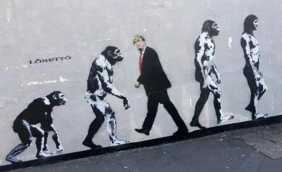 Evolutie #Banksy
