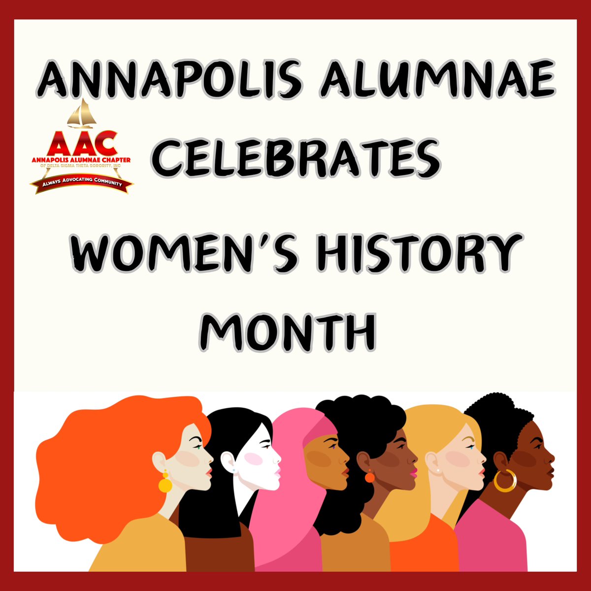 This #WomensHistoryMonth, we celebrate the women who shaped todays world: inventors👩🏽‍🔧, educators👩🏾‍🏫, activists👩🏻‍💼, leaders🙋🏿‍♀️, etc. What woman in history inspires you? #AnnapolisAlumnae <a href="/dstinc1913/">dstinc1913</a> <a href="/easternregdst/">EasternRegionDST</a>
