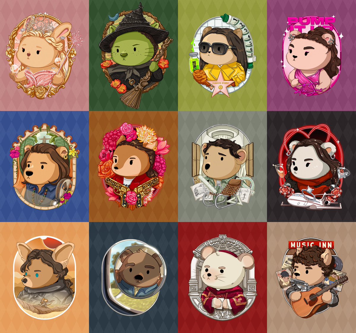 Awards season has officially come to a close! 🏆

Here are some fun illustrations that we made to celebrate the biggest titles of the year!