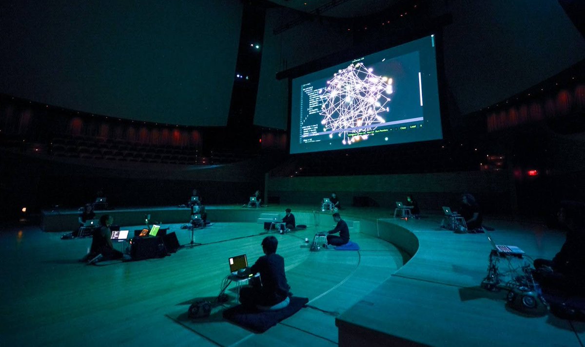 Using AI tools in the creative process can blur the lines between creativity and curation. Join this week's workshop with <a href="/gewang/">Ge Wang</a> and <a href="/essteb/">Celeste Betancur</a> to explore human-centered approaches to instrument building, tool design, and audiovisual performance. stanford.io/3EZpkn9