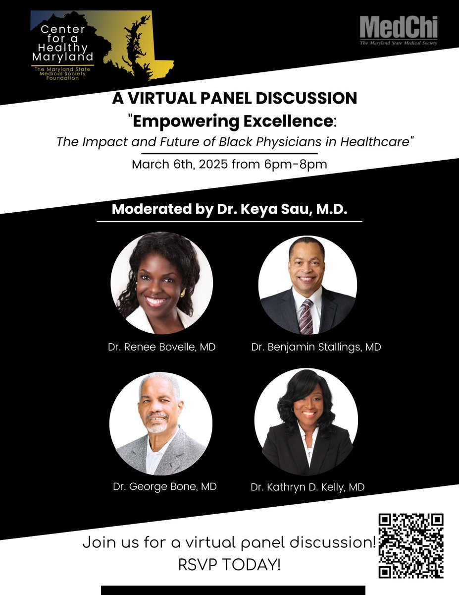 CFHMupdates's tweet image. Join us this Thursday, March 6th from 6 to 8PM for our VIRTUAL Empowering Excellence #PanelDiscussion moderated by Dr. Keya Sau, M.D.! Register here: us02web.zoom.us/webinar/regist…
#URM #VirtualDiscussion