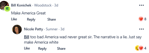 PdxSafe's tweet image. This is Nicole Patty. She's the "equity manager" at Home Forward, a 501c3 organization that receives the majority of its funding from the federal government and has an abysmal 2 star rating from Charity Navigator. Why is she making racially charged comments on NextDoor?