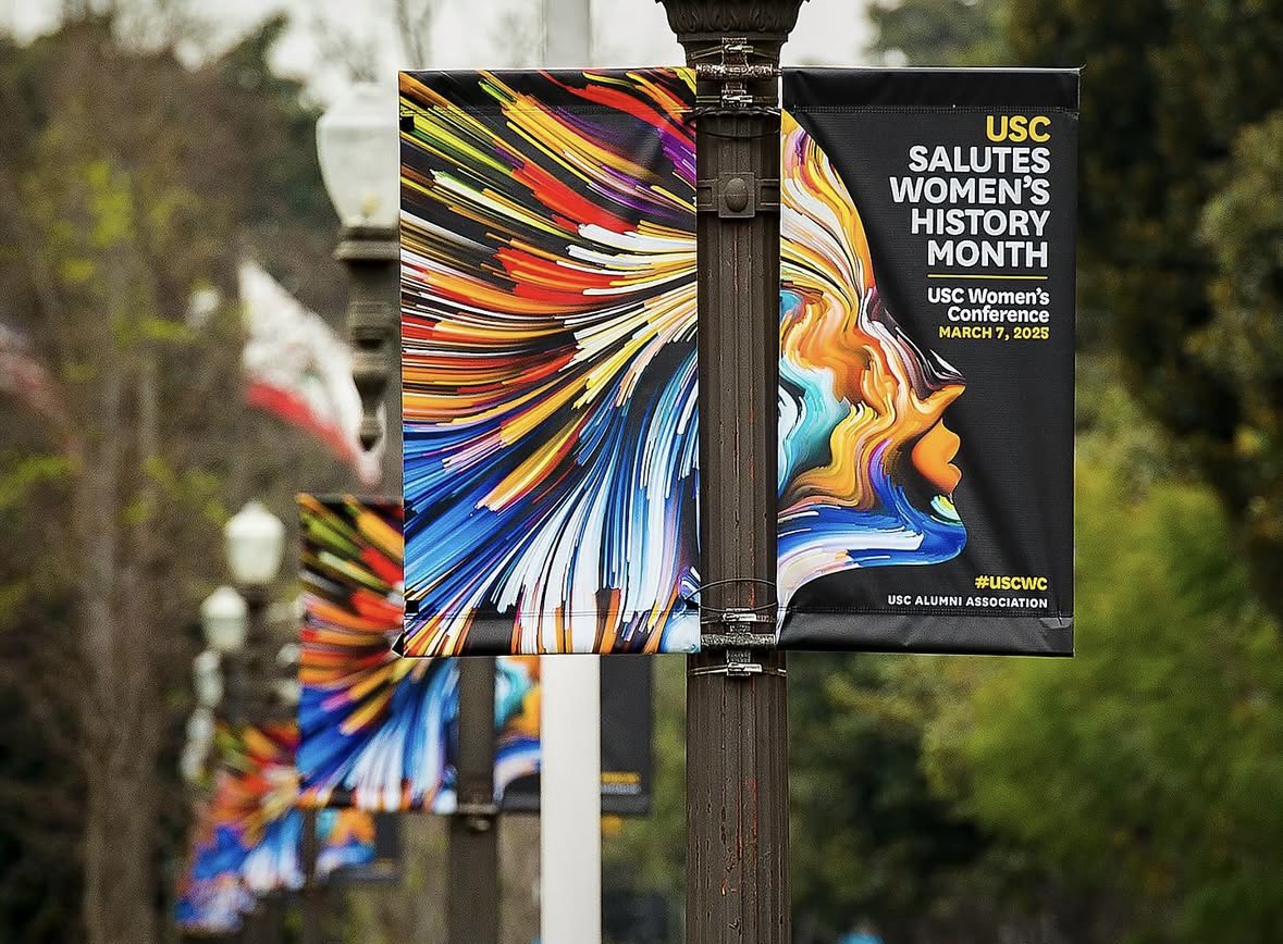 USC has been co-ed from our founding in 1880 - empowering women to break barriers from day ONE! Happy Women’s History Month, Trojans! #FightOn!