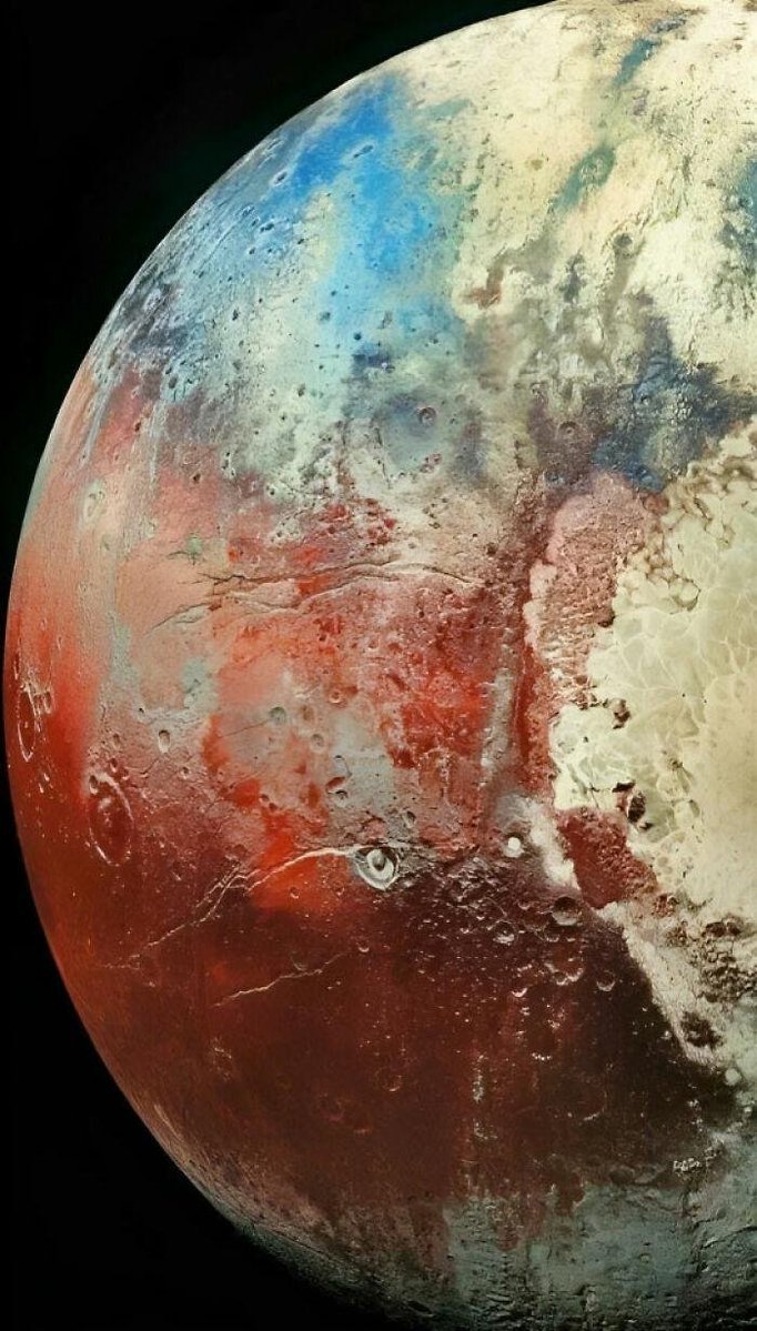 konstructivizm's tweet image. Detailed Image of Pluto
NASA