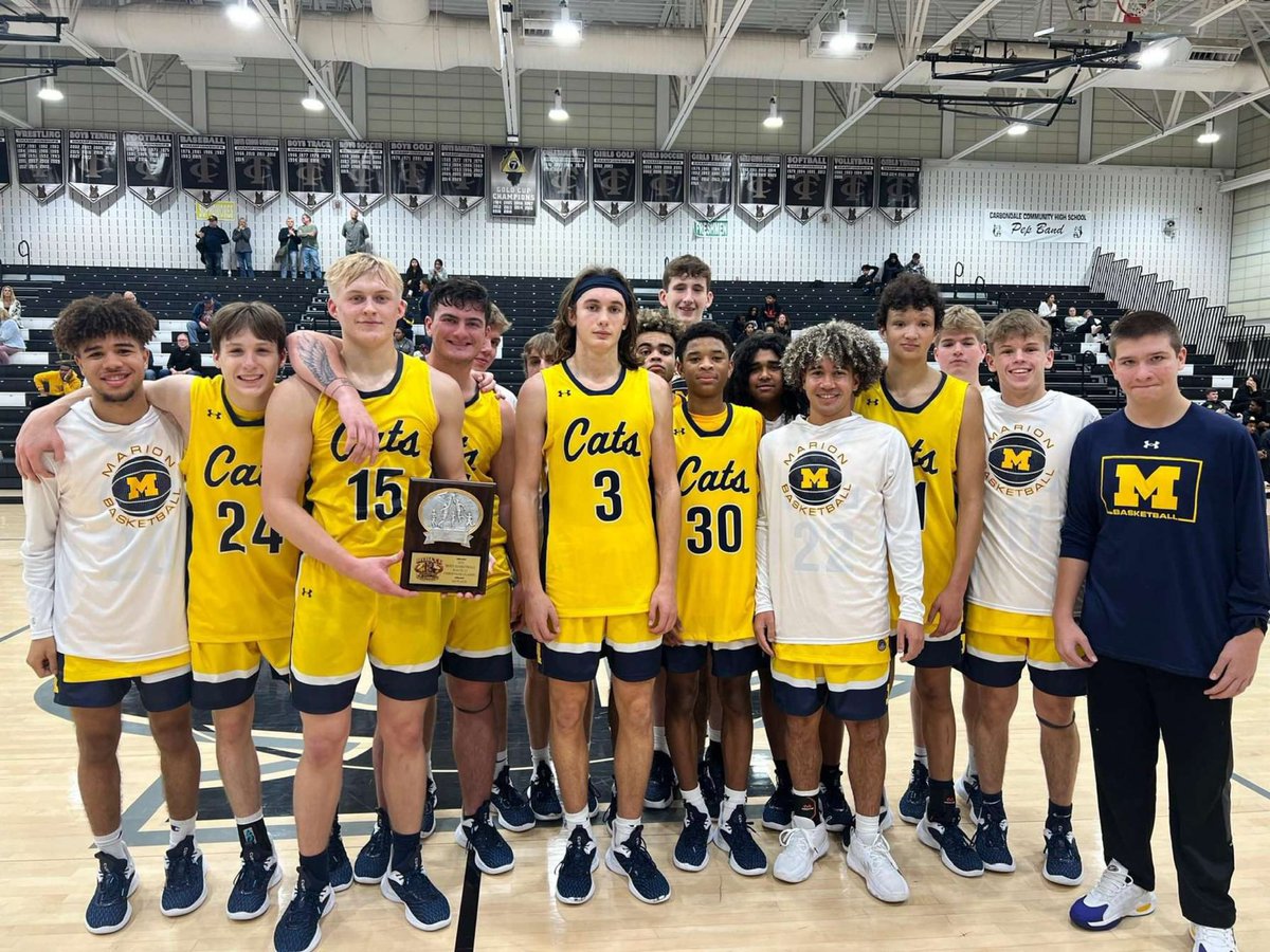 Thank you Marion Basketball 💙💛
#birdout 3️⃣3️⃣
<a href="/MarionWildcats/">MHS Athletics</a>