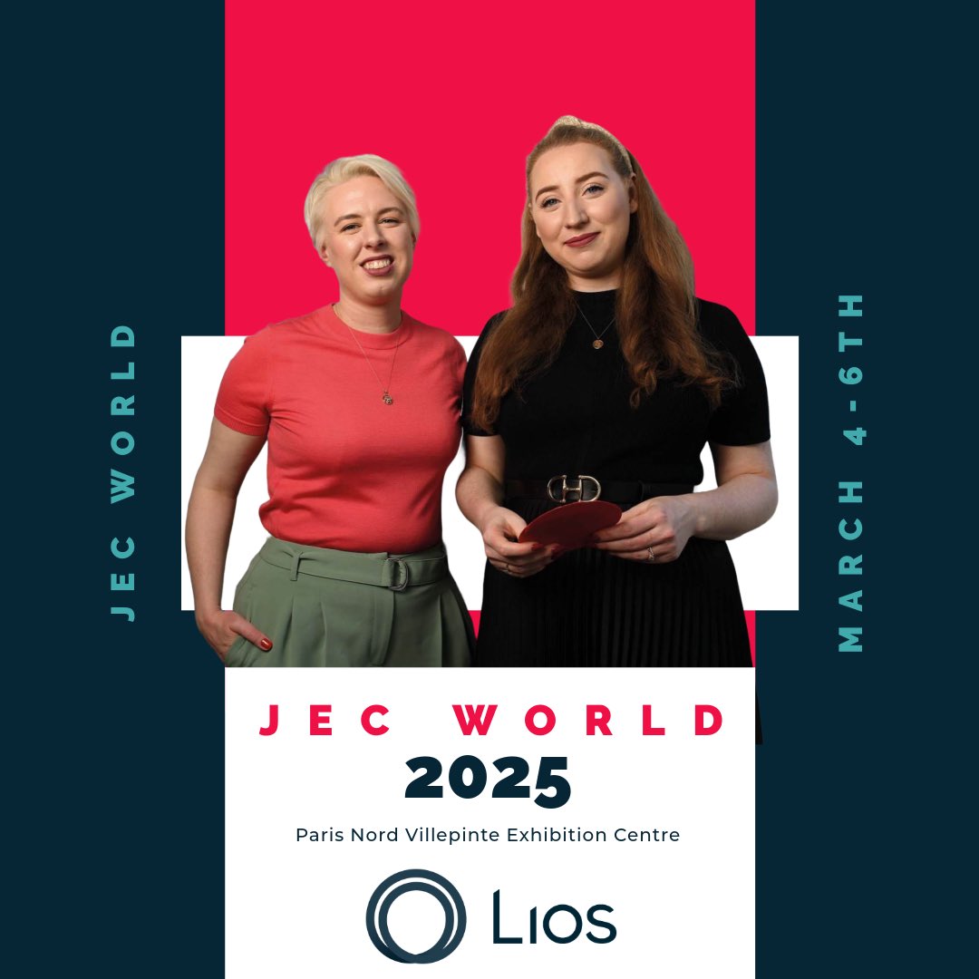 Lios (@liosgroup) on Twitter photo 🚀 Our CTO, <a href="/eimearocarroll/">Eimear O' Carroll</a>, is heading to JEC World 2025 in Paris! 🌍 The biggest global event for composites, JEC brings together innovators & industry leaders to showcase cutting-edge tech. We’re excited to be part of it!
#JECWorld2025 #Composites #Innovation #Networking 🚀 Our CTO, <a href="/eimearocarroll/">Eimear O' Carroll</a>, is heading to JEC World 2025 in Paris! 🌍 The biggest global event for composites, JEC brings together innovators & industry leaders to showcase cutting-edge tech. We’re excited to be part of it!
#JECWorld2025 #Composites #Innovation #Networking