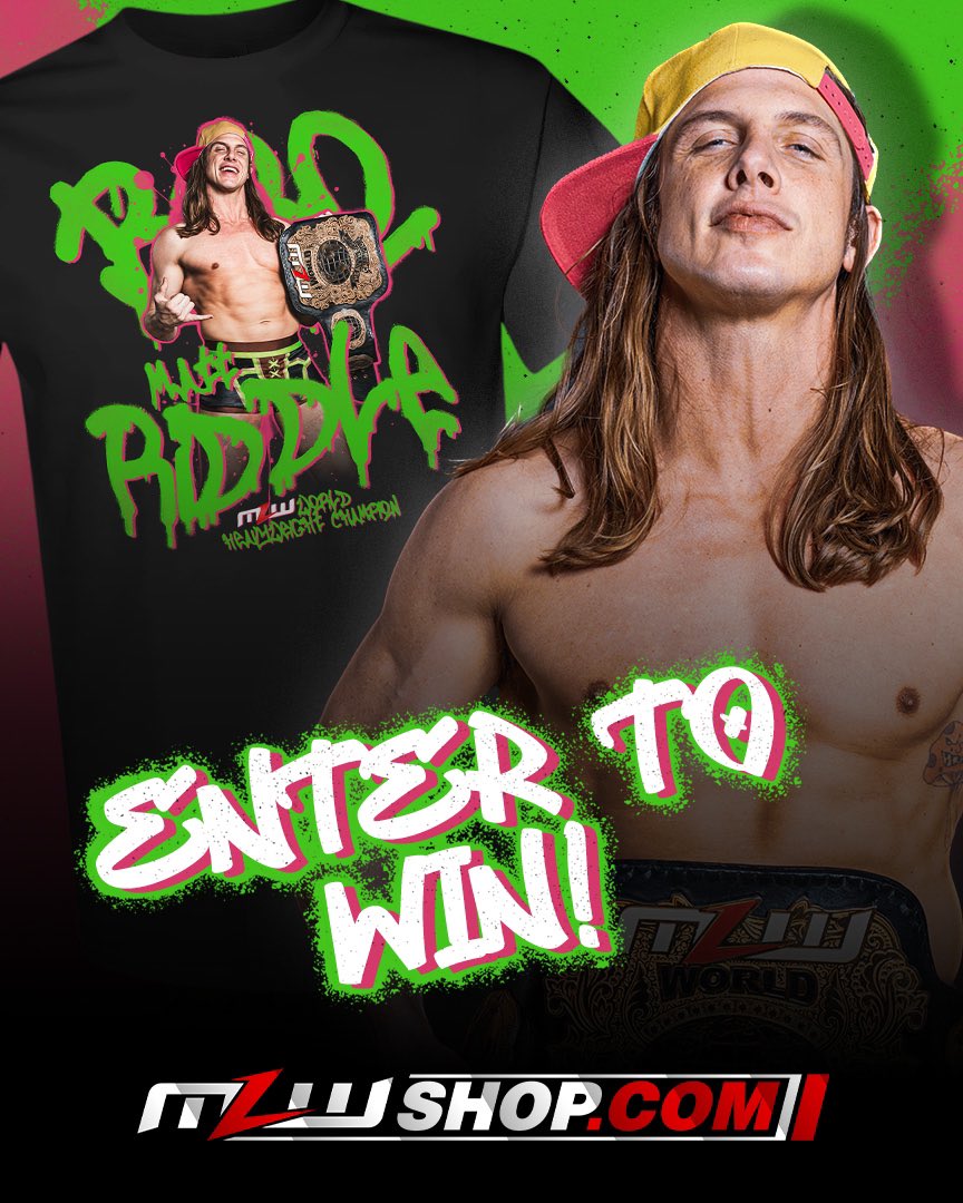 MLW's tweet image. 🤙 MEGA GIVEAWAY, BRO! 🤙

Just LIKE 💚 and RETWEET 🔃 for a chance to win the new @SuperKingofBros #MLW World Champion tee from MLWShop.com!