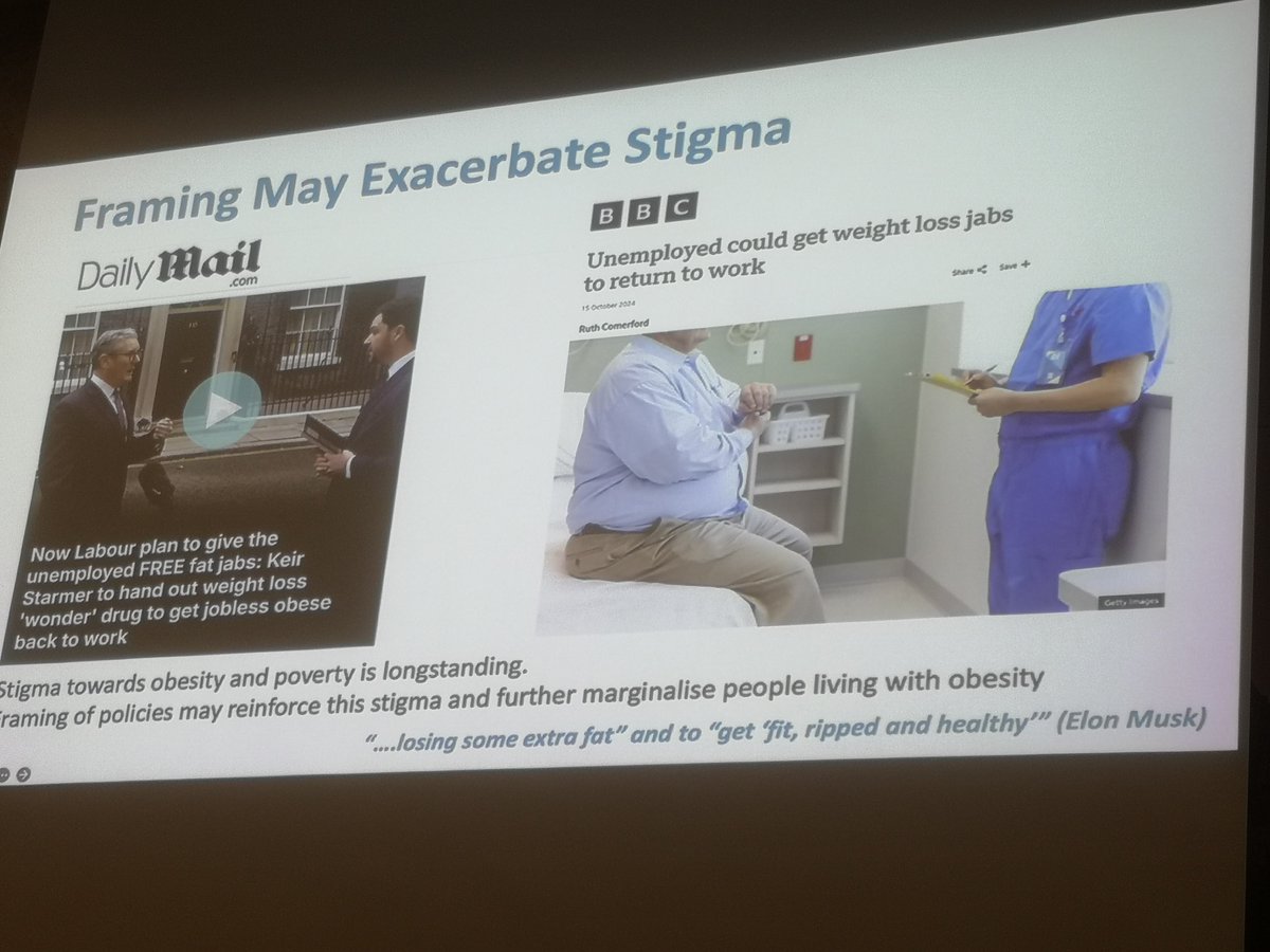 ASOI (@asoireland) on Twitter photo Dr Stuart Flint <a href="/leedsbeckett/">Leeds Beckett</a>
"#stigma & that type of rhetoric, framing & stereotyping around #obesity can lead to children & young people avoiding school, social situations & healthcare services which can massively impair their health & quality of life". #WorldObesityDay Dr Stuart Flint <a href="/leedsbeckett/">Leeds Beckett</a>
"#stigma & that type of rhetoric, framing & stereotyping around #obesity can lead to children & young people avoiding school, social situations & healthcare services which can massively impair their health & quality of life". #WorldObesityDay