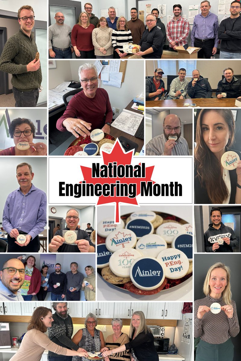 AinleyGroup's tweet image. Proud to be 100% Canadian owned and operated - and even prouder of our amazing team as we celebrate #NationalEngineeringMonth &amp;amp; #PEngDay!🍁 Also celebrating 100 years of the Iron Ring Calling of an #Engineer! Here's to shaping Canada's future! #NEM2025 #ProudlyCanadian