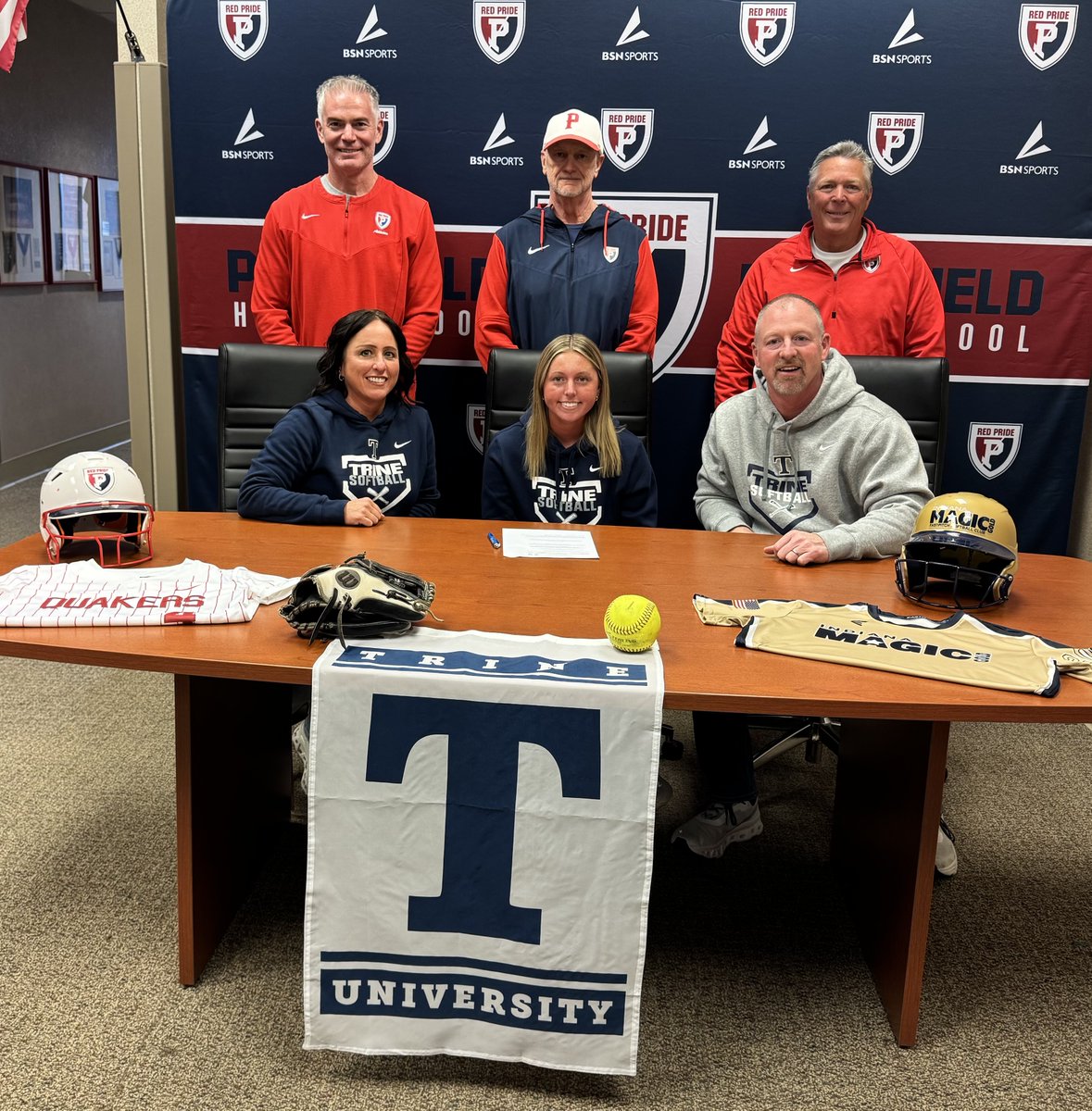 Plainfield Athletics (@quakersports) on Twitter photo Congratulations to Kami Arnett on her commitment to continue her academic and softball career at Trine University. <a href="/RedPride_SB/">Plainfield Softball</a> <a href="/TrineSoftball/">Don Danklefsen II</a> <a href="/CoachD_TUSB/">Don Danklefsen</a> Congratulations to Kami Arnett on her commitment to continue her academic and softball career at Trine University. <a href="/RedPride_SB/">Plainfield Softball</a> <a href="/TrineSoftball/">Don Danklefsen II</a> <a href="/CoachD_TUSB/">Don Danklefsen</a>