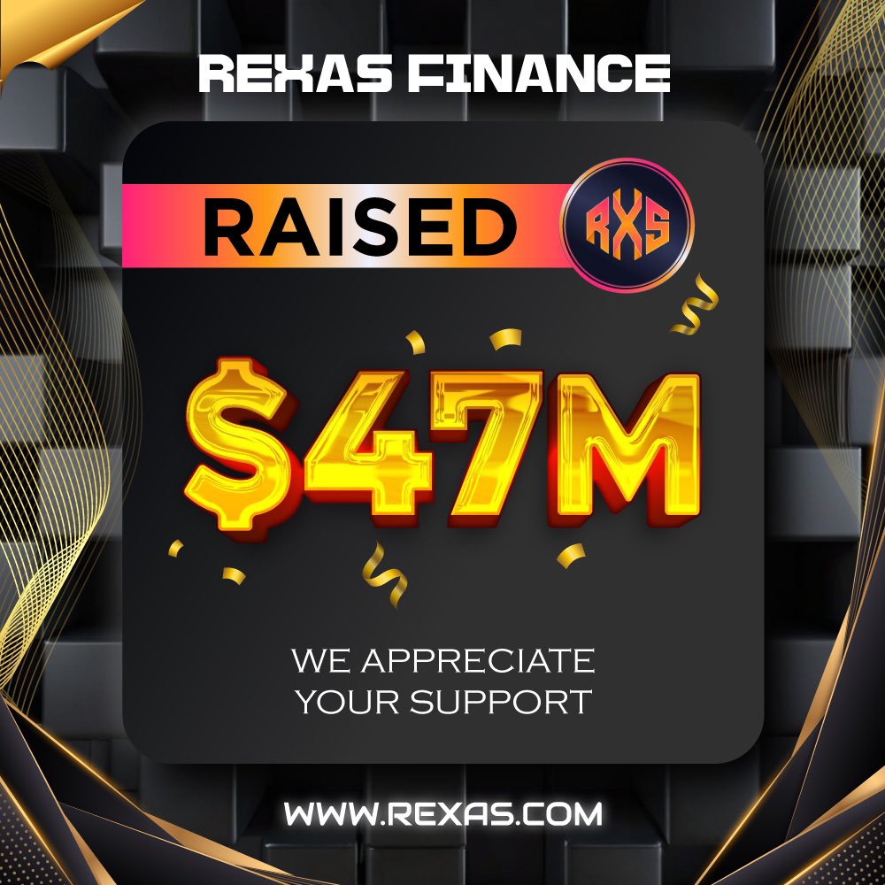 rexasfinance's tweet image. ⭐️ Milestone Achieved! ⭐️

Rexas Finance has successfully raised $47,000,000! 🚀

Thank you for your support! 👍

Buy Now: Rexas.com