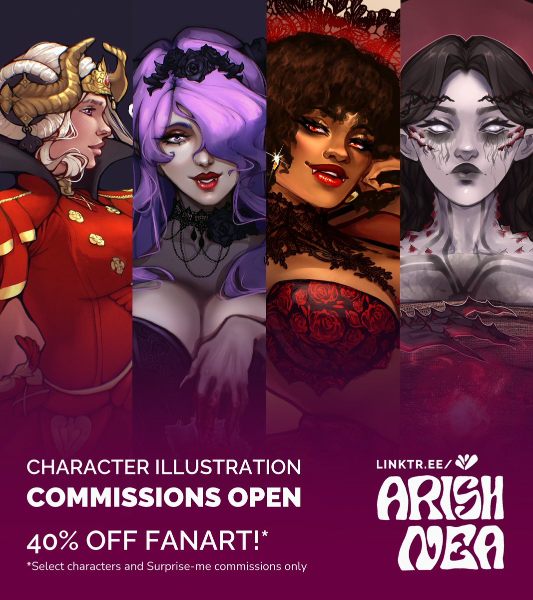 Arish (ex Nerinea) 🍉🏳️🌈 🏳️⚧️ ART COMMS OPEN tweet media