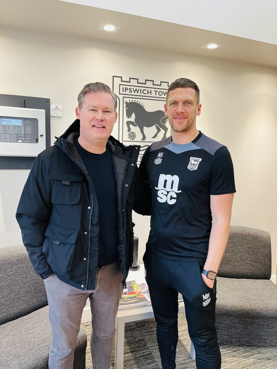 Dafydd Evans (@1dafyddevans) on Twitter photo Fascinating training day
spent <a href="/IpswichTown/">Ipswich Town</a>
as they recently prepared
for <a href="/SpursOfficial/">Tottenham Hotspur</a> in the <a href="/premierleague/">Premier League</a>
Big thanks to <a href="/M_Hudson5/">Mark Hudson</a> Kieran McKenna and the special staff for the welcome.
The club has been on such a special journey last few years. Fascinating training day
spent <a href="/IpswichTown/">Ipswich Town</a>
as they recently prepared
for <a href="/SpursOfficial/">Tottenham Hotspur</a> in the <a href="/premierleague/">Premier League</a>
Big thanks to <a href="/M_Hudson5/">Mark Hudson</a> Kieran McKenna and the special staff for the welcome.
The club has been on such a special journey last few years.