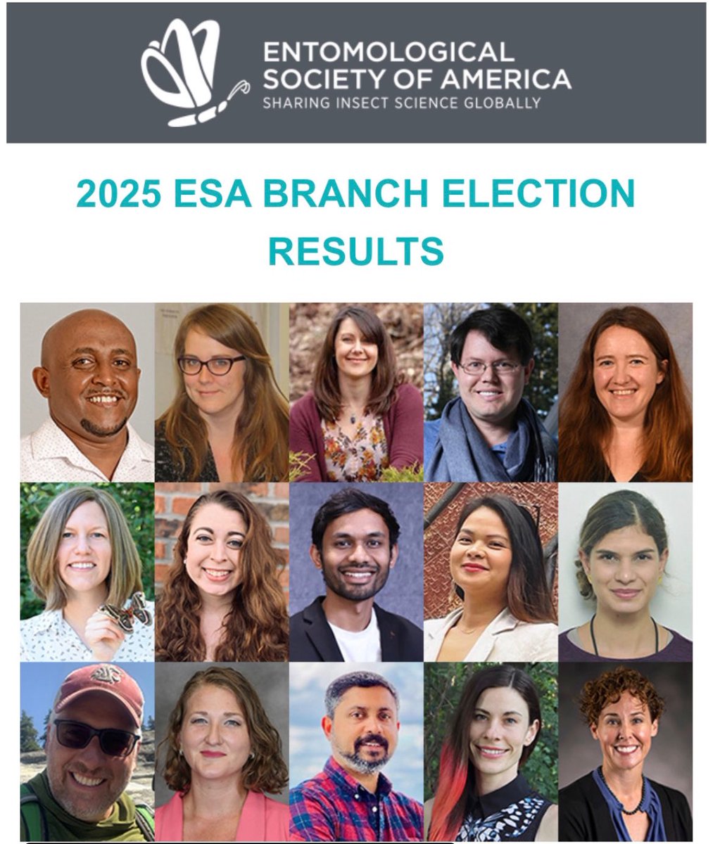 SanketS37059413's tweet image. I am thrilled to share that in the recent @EntsocAmerica’s North Central Branch elections, I have been elected as the Chair-Elect of the Student Affairs Committee!
A big thank you to everyone who supported me! Congratulations to all the newly elected members on board. #Entomology