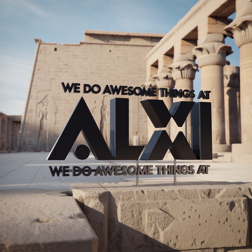 M_3eid's tweet image. Diving into Graphic Design with Ideogram 2.0 🚀

Created a stunning logo for an AI program with a dark slate background and Hatshepsut Temple&apos;s wall as the backdrop using Ideogram 2.0! Loving the results.

#GraphicDesign #Ideogram2 #AIArt #ALX_AiSK