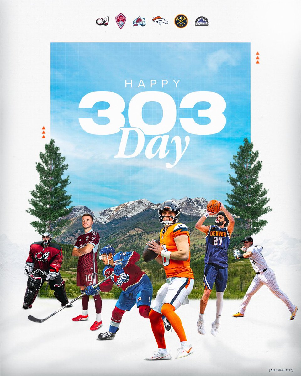 🏡 sweet 🏡

Happy #303Day, #BroncosCountry!