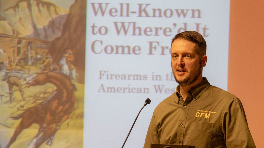 Danny Michael, curator of the Cody Firearms Museum, recently gave a presentation in Texas titled “History with A Bang,” it showcased the rich history of these remarkable guns.
#codywyoming #centerofthewest #codyfirearmsmuseum #westernfirearms