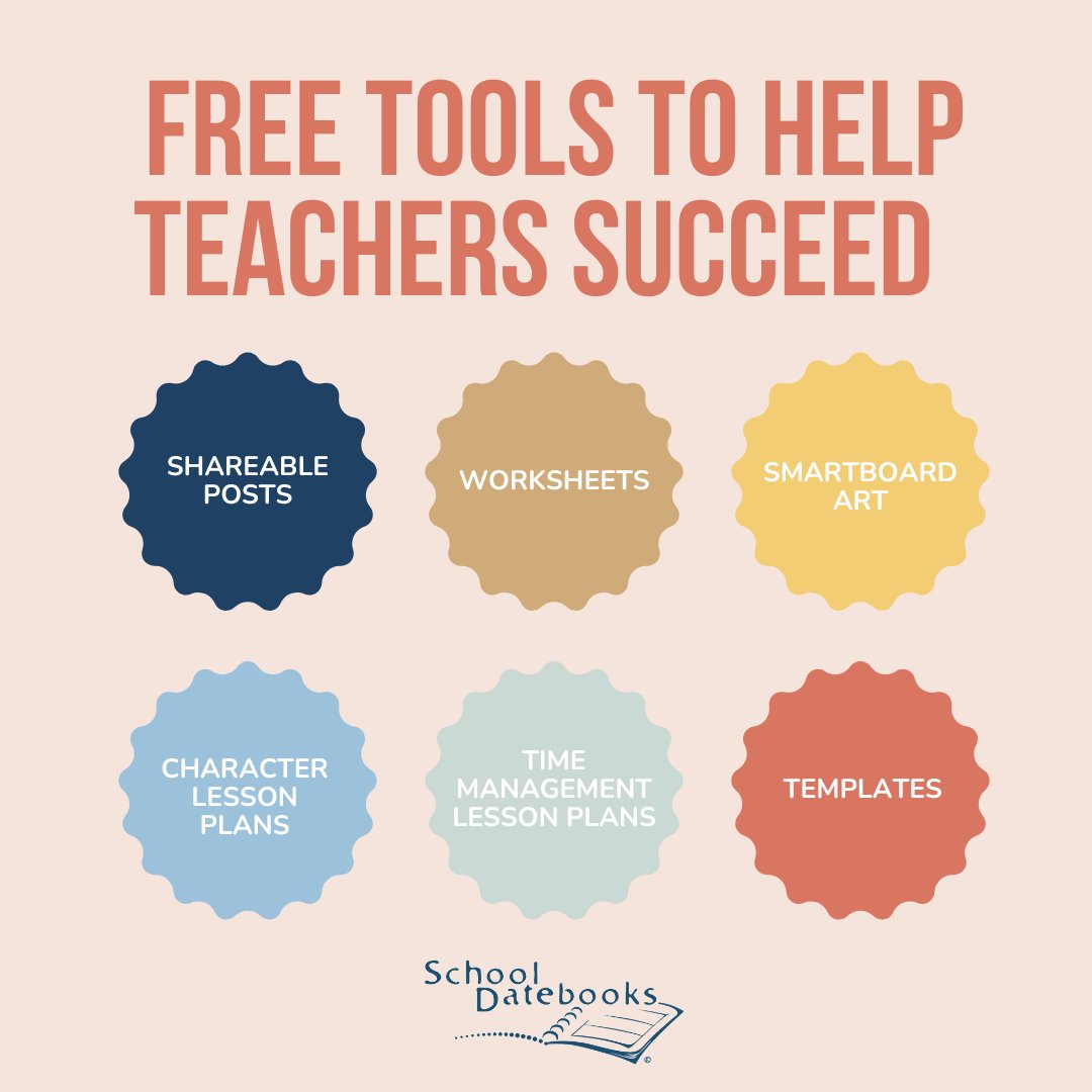 schooldatebooks's tweet image. Teachers, we’ve got your back! 🖍️✏️

Check out these FREE tools to make your life easier and your classroom more fun. 

bit.ly/3VGIIL2

#TeacherResources #ClassroomInspiration #FreeToolsForTeachers
