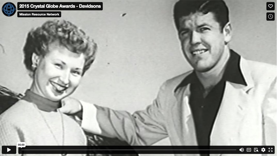 m_r_network's tweet image. On Saturday, family and friends gathered to celebrate the life and service of Bob Davidson, who went to be with the Lord in January. MRN honored Bob and Myrt in 2015 for their missions leadership and service. May their story encourage you. mrnet.org/featured-video