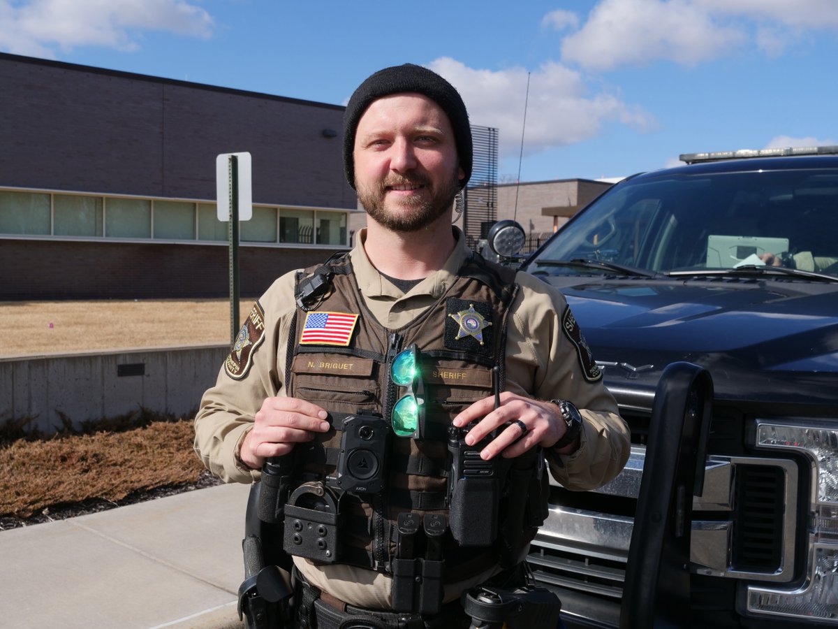 A missing vulnerable person was found safely thanks to Deputy Briguet’s thorough search and compassion. During the search, Deputy Briguet followed footprints and located the missing 18-year-old female in gravel piles. He then safely returned her home and provided medical aid.