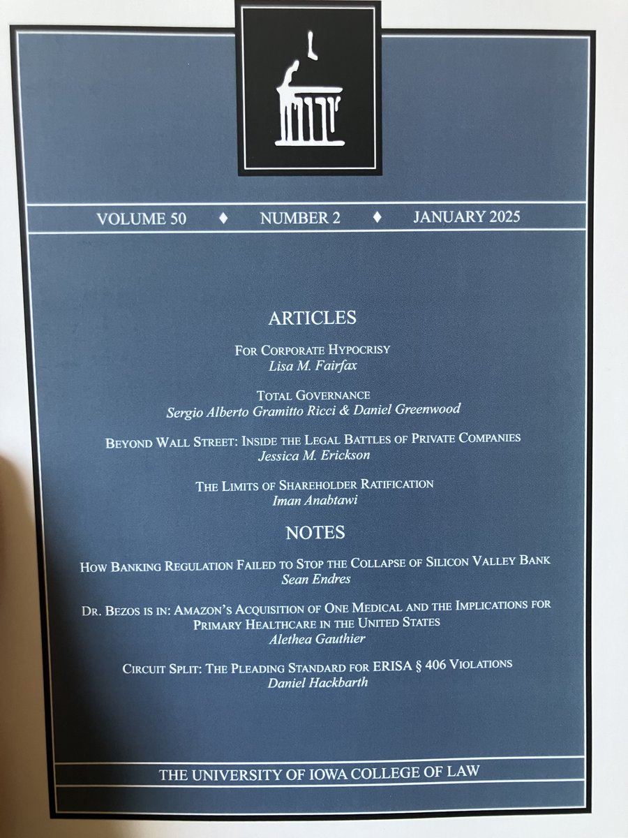 Sergio Alberto Gramitto Ricci (@sergioalberto_) on Twitter photo I love publishing on <a href="/JofCorpLaw/">The Journal of Corporation Law (JCL)</a> along some of my favorite corporate law scholars. Here is a blog post that summarizes the argument of the article blogs.law.ox.ac.uk/oblb/blog-post… I love publishing on <a href="/JofCorpLaw/">The Journal of Corporation Law (JCL)</a> along some of my favorite corporate law scholars. Here is a blog post that summarizes the argument of the article blogs.law.ox.ac.uk/oblb/blog-post…