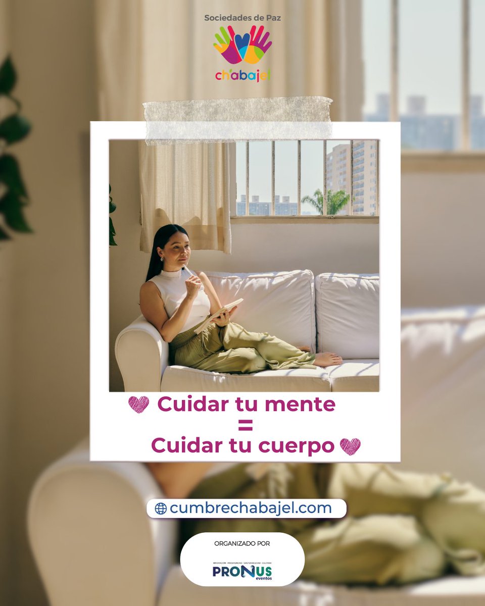 La salud mental es la base de nuestro bienestar integral. 🧠

No podemos ignorar lo que sentimos o pensamos, ya que afecta cómo vivimos, nos relacionamos y enfrentamos los desafíos. 

¡Tu salud mental merece ser una prioridad! 🧘‍♀️

 #Chabajel25 #SociedadesdePaz