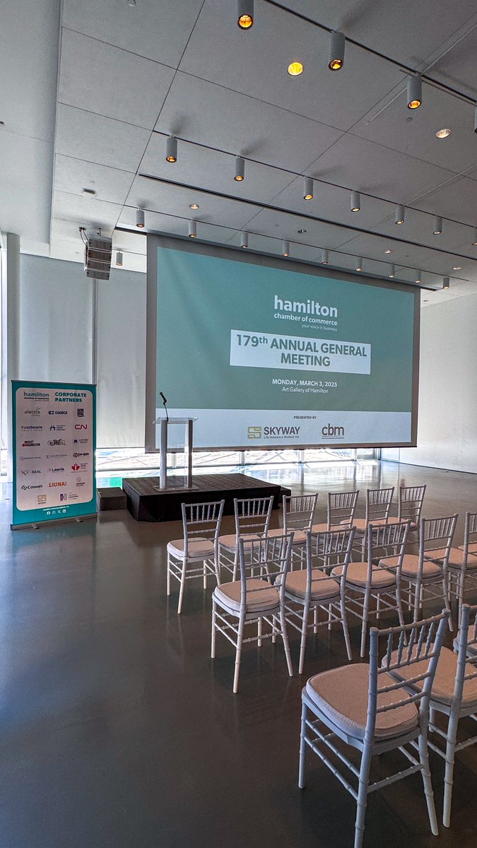 hamiltonchamber's tweet photo. We’re ready for our 179th Annual General Meeting at @TheAGH!

View the 2024 Annual report > https://t.co/dgWTbwckvs https://t.co/bH0Ea6tP01