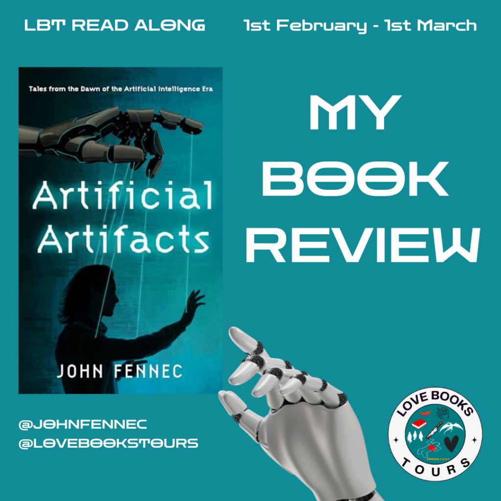 KellyALacey's tweet image. Artificial Artifacts by John Fennec - @KellyALacey @lovebookstours @johnfennec @wearewhitefox  @whitefox_publishing - #Ad #LBTCrew #FreeReview #FreeBookReview #BookX #Bookstagram #BookTok #BookSky 💙📚 dunfermlinereads.com/2025/03/01/art…