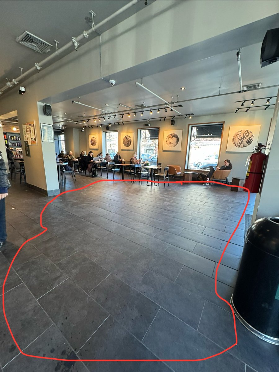 Out: Tables

In: Standing room for software engineers to share app ideas and domain name purchases