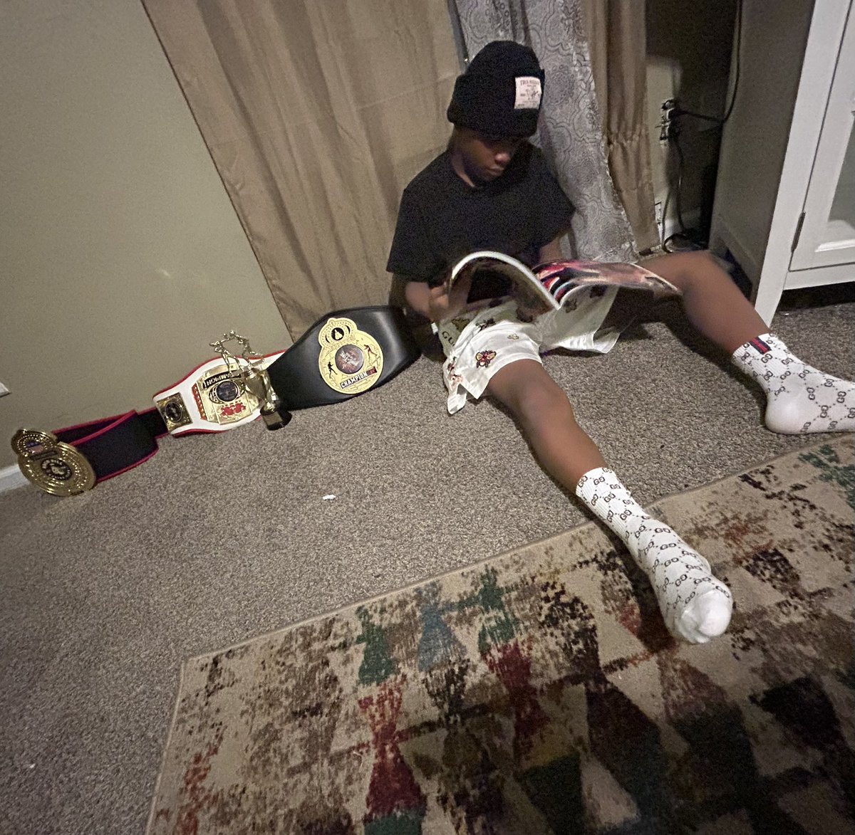 KitchenRomania's tweet photo. @Gervontaa  he is undefeated! And he studies your technique ! https://t.co/oeWnQxrCSE