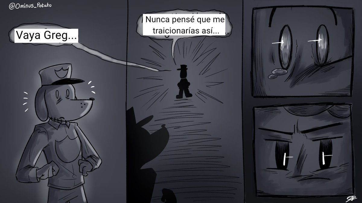 Ominus_Potato's tweet image. Dog Man’s mal sueño - versión en español (1/2)

¡¡Por fin llegó el desamor!! Aquí está mi contribución :D

#dogman #dogmanmovie #comic #angst #detey #dogmanxpetey #dogmanfanart #officerknight #fanart #peteythecat