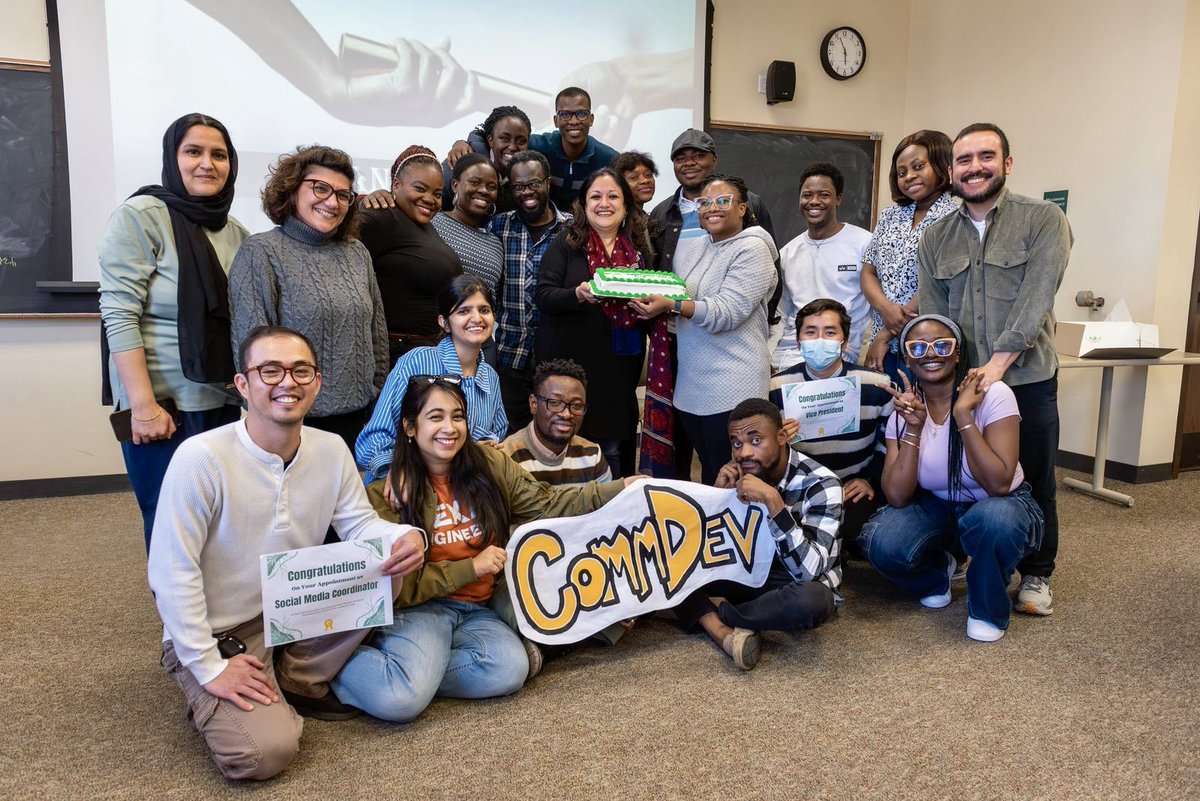 oucommdev's tweet image. Newly elected #CommDev Executives for 2025-26 get ready to lead and make an impact. 
🌟 President - Emmanuel Mansah
🌟 Vice President - Temir Kalbaev 
🌟 General Secretary - Joy Talemwa
🌟 Social Media Manager - Kaung Latt